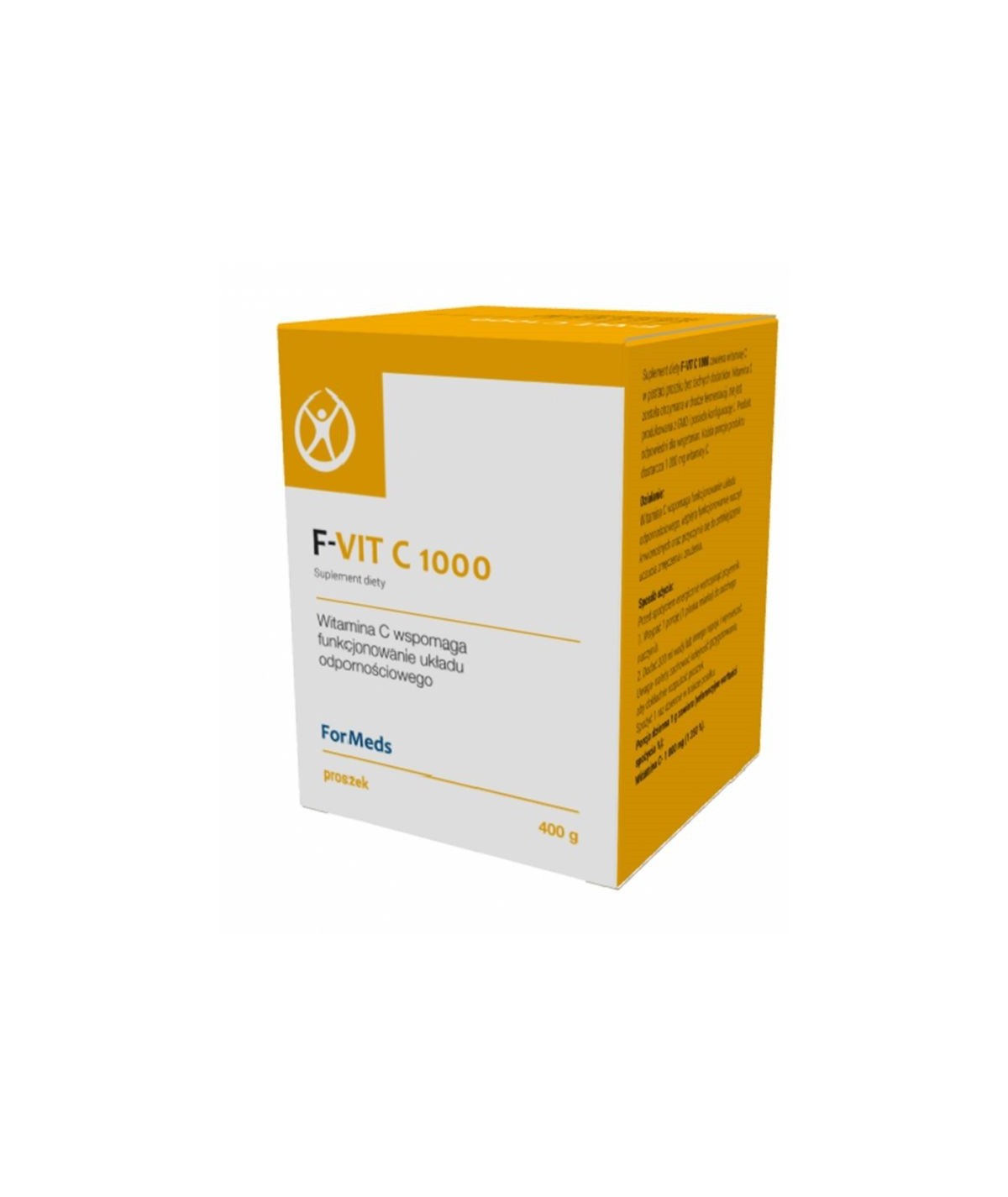 F-VIT C 1000 LEWOSKRĘTNA (400 porcji)