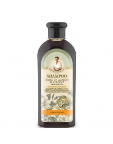 Wzmacniający szampon do włosów na bazie czarnego mydła Agafii | Babcia Agafia