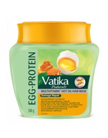 Maska do włosów - proteiny jajeczne 500g  Vatika | Dabur