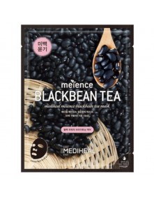 Meience Blackbean Tea maska w płachcie rozjaśniająco nawilżająca 25ml Mediheal