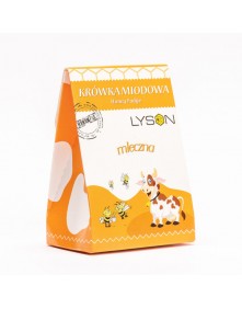 Krówki miodowe mleczne 120 g | Lyson