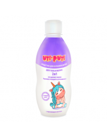 Żel pod prysznic i szampon 2w1 z olejkiem brzoskwiniowym 0+ 200 ml UTI-PUTI