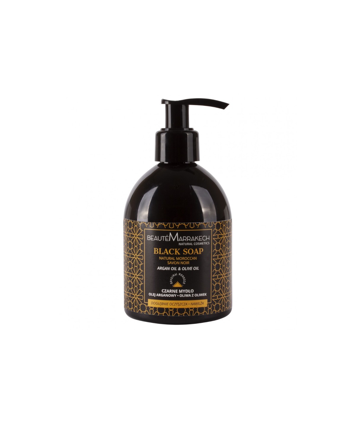 Czarne mydło arganowe w płynie 250 ml | Beaute Marrakech