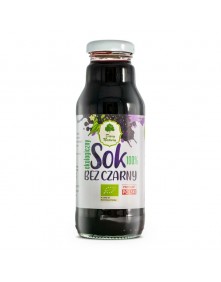 Ekologiczny sok z czarnego bzu Dary Natury 270 ml