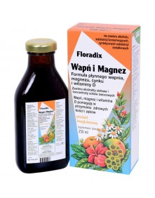 Floradix wapń i magnez 250ml | Salus