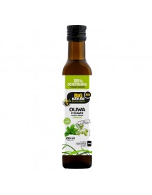 Oliwa z oliwek extra virgin z bazylią 250 ml | Big Nature