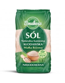 Sól Naturalna Kamienna Kłodawska Niejodowana 1,1kg | Smakosz