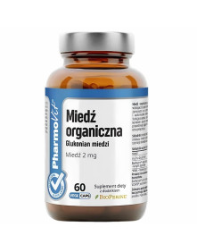 Miedź organiczna 2 mg 60 kaps | Pharmovit